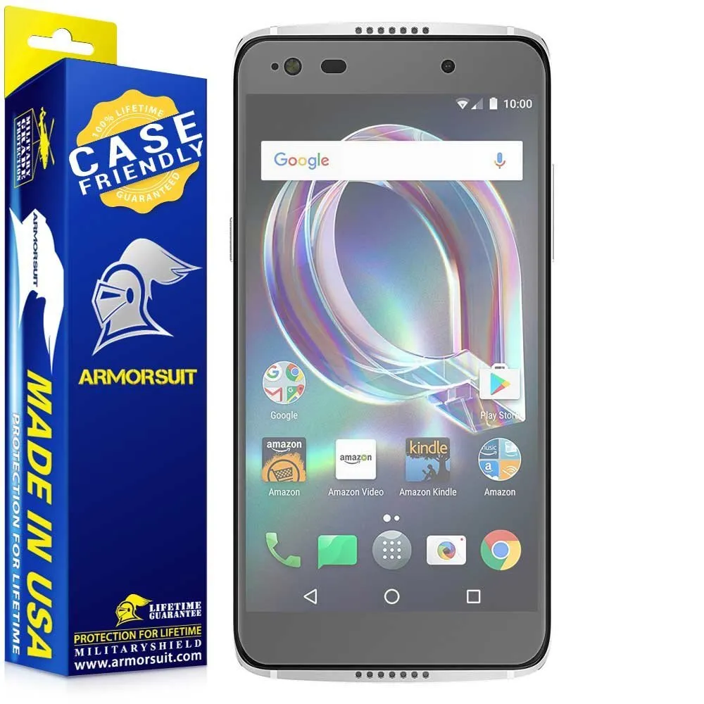 [2 Pack] Alcatel Idol 5s Matte Case Friendly Screen Protector