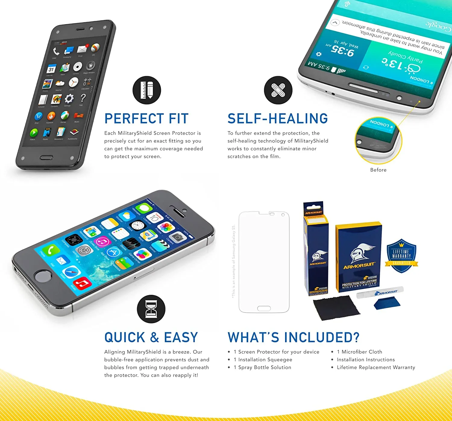 [2 Pack] Alcatel Pulsemix Matte Case Friendly Screen Protector
