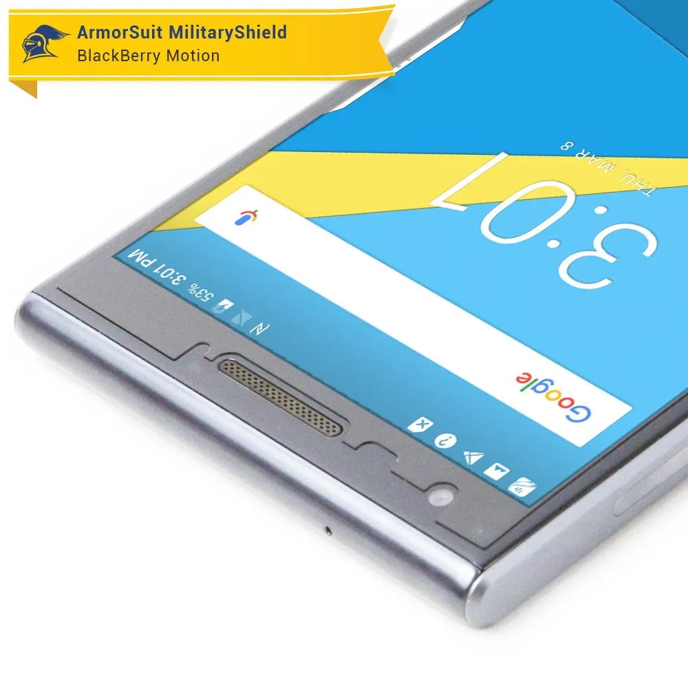 [2 Pack] Blackberry Motion Matte Case Friendly Screen Protector