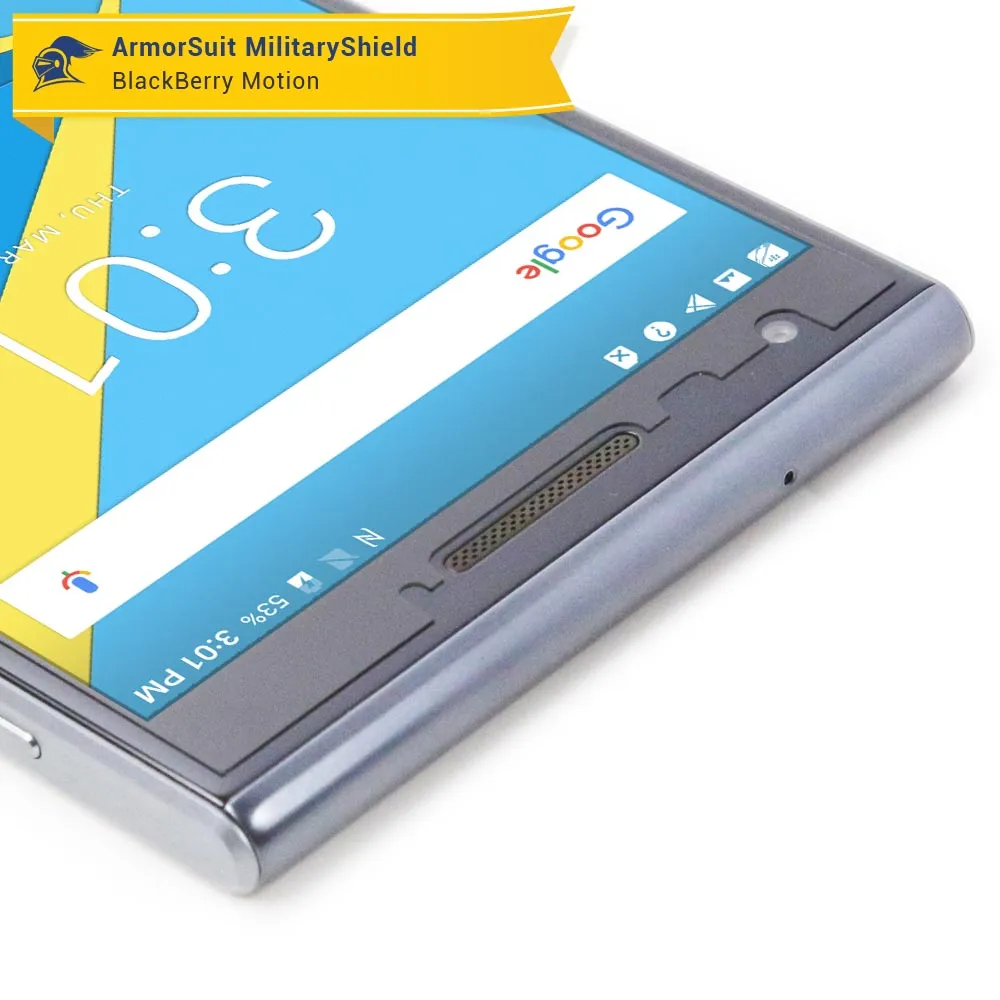 [2 Pack] Blackberry Motion Matte Case Friendly Screen Protector