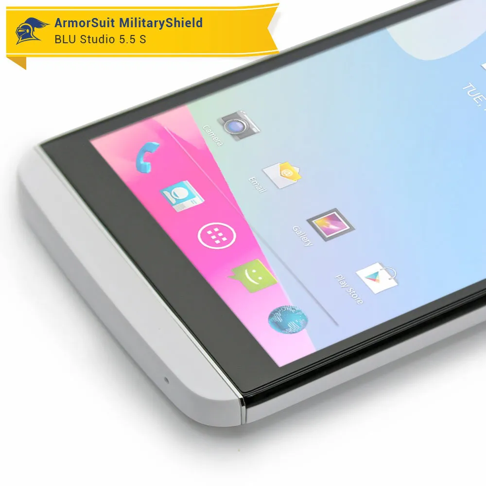 [2-Pack] Blu Studio 5.5S Anti-Glare (Matte) Screen Protector
