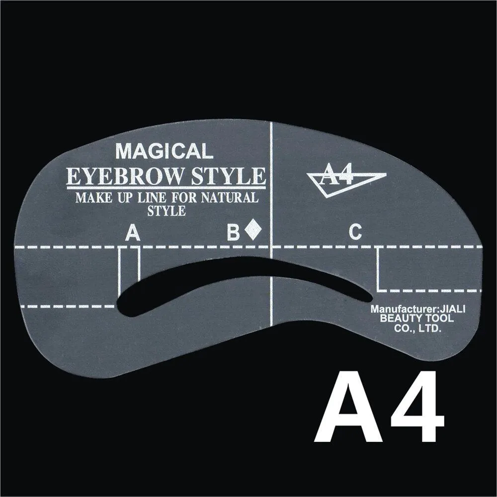 24pcs/set Grooming Stencil Kit MakeUp Shaping DIY Beauty Eyebrow Template Stencils Make up Shaper Tools Accessories