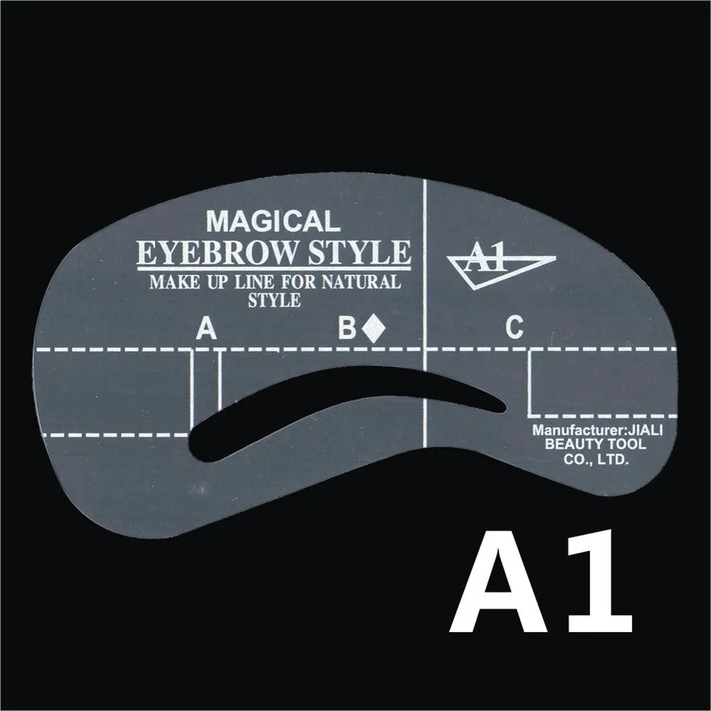 24pcs/set Grooming Stencil Kit MakeUp Shaping DIY Beauty Eyebrow Template Stencils Make up Shaper Tools Accessories