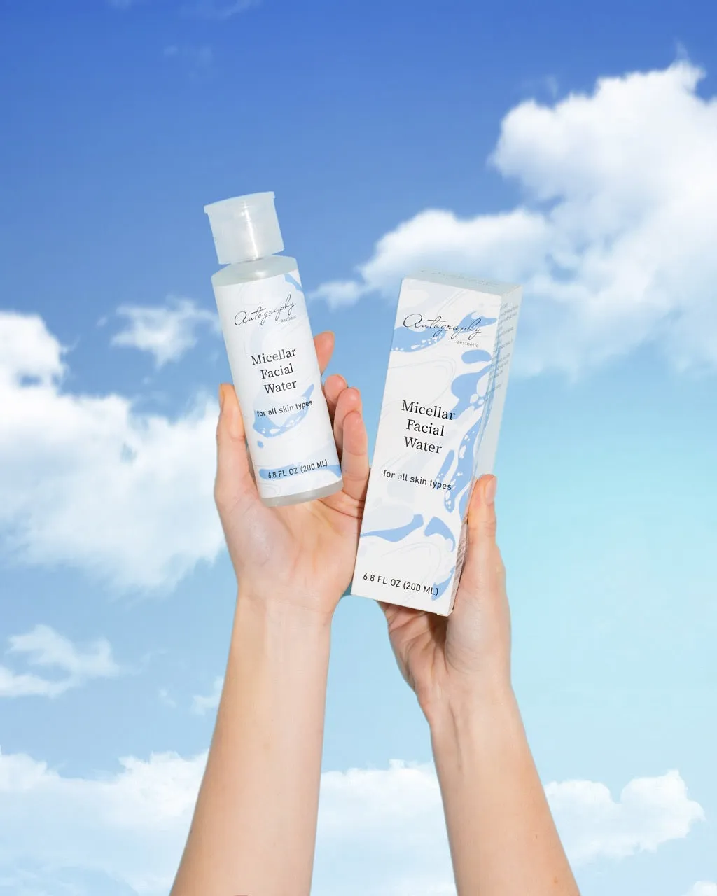 Authography Micellar water with aloe extract and panthenol for cleansing the skin of the face, neck and décolleté 200 ml