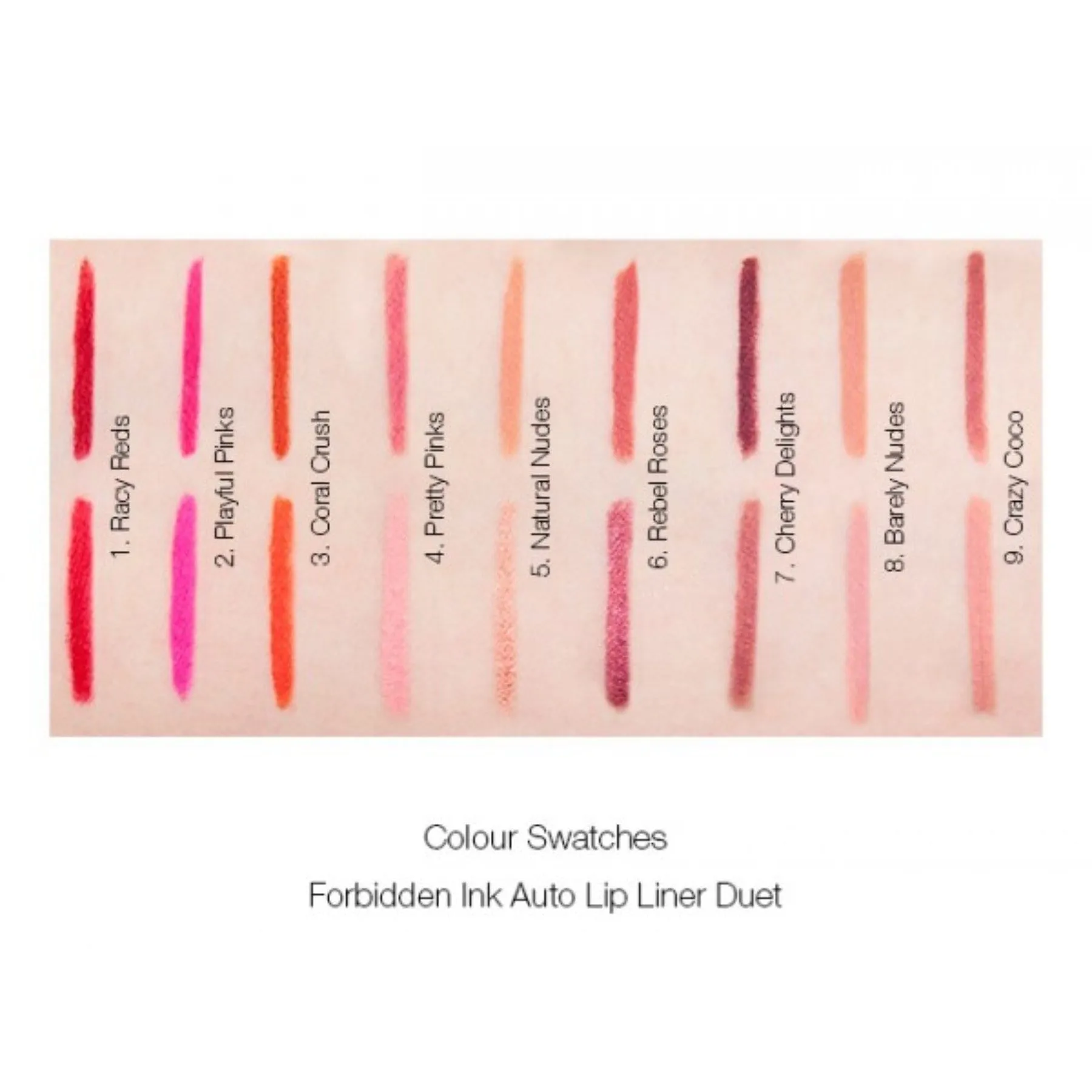 Auto Lip Liner Duet 2. Playful Pinks