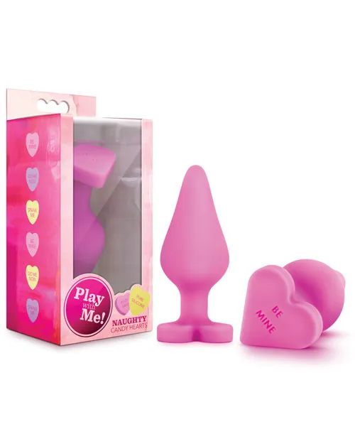 Blush Play With Me Naughty Candy Heart Plug