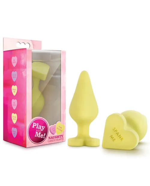 Blush Play With Me Naughty Candy Heart Plug