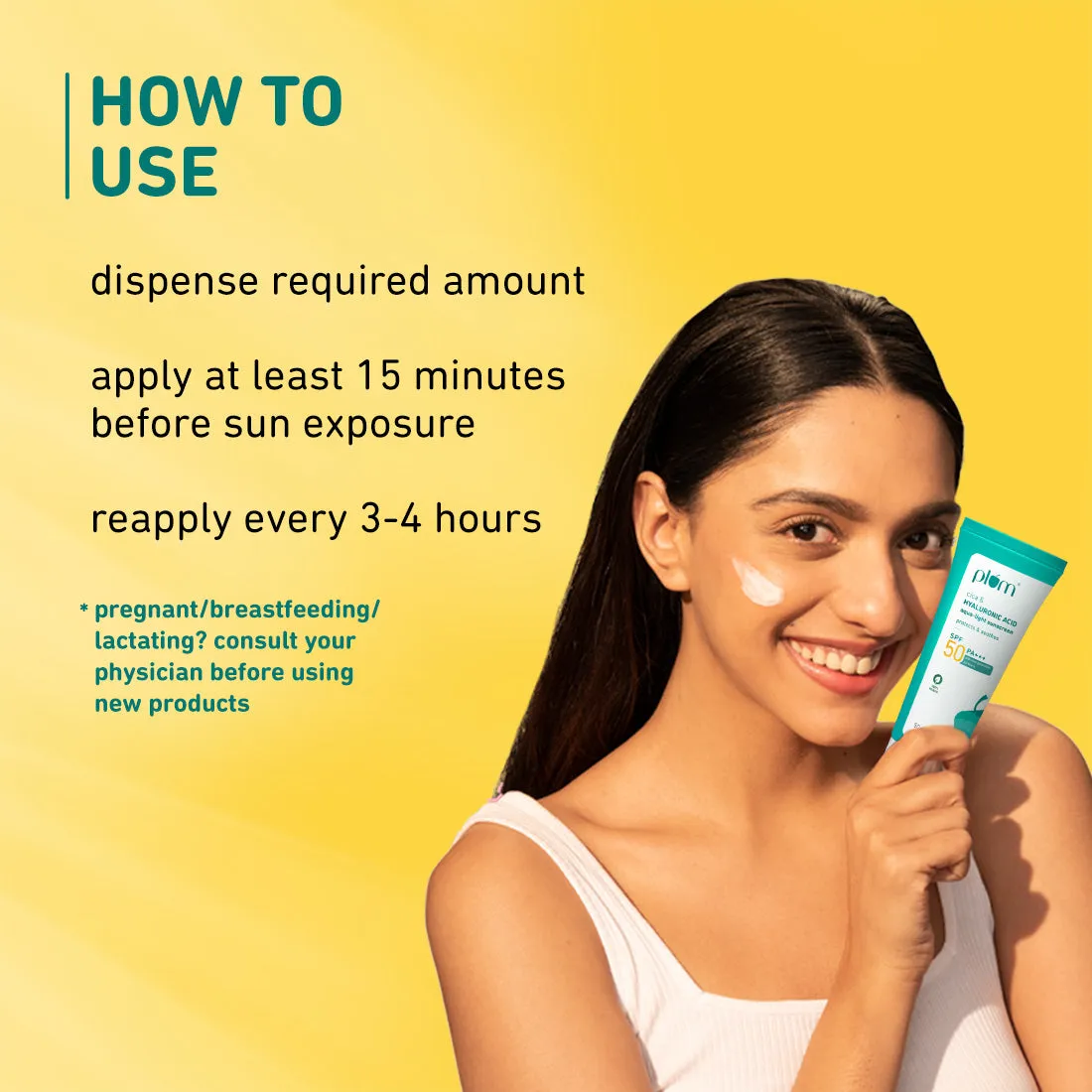 Cica & Hyaluronic Acid Aqua-Light SPF 50 PA    Sunscreen (Pack of 2)