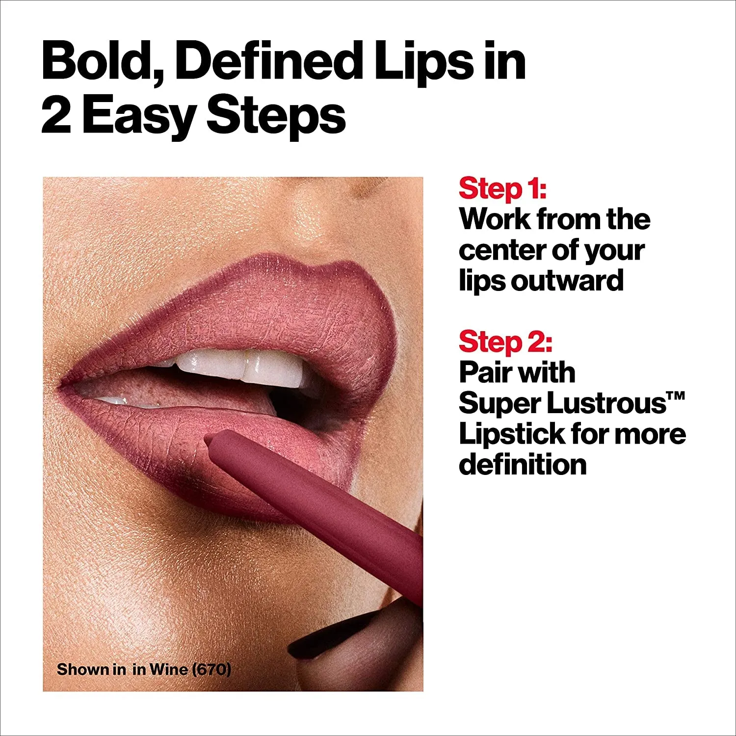 ColorStay Lip Liner with Sharpener - Long-Lasting Nude Shade, 0.01 Oz
