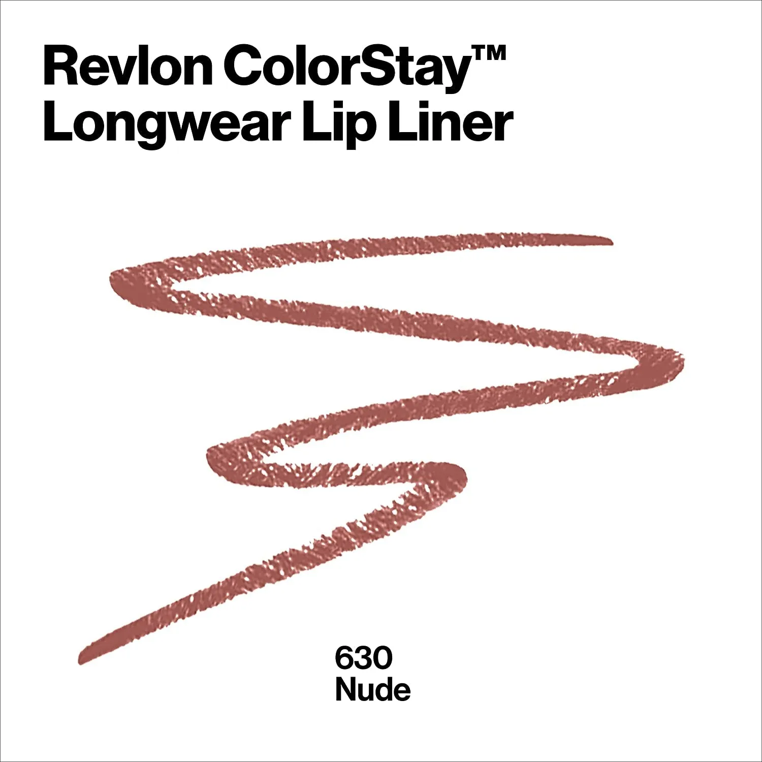 ColorStay Lip Liner with Sharpener - Long-Lasting Nude Shade, 0.01 Oz