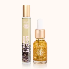 Combo-Rose Gold Oil   Remastered Rejuvenating Eye Serum