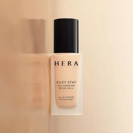 HERA SILKY STAY 24H LONGWEAR FOUNDATION SPF20 / PA   30g