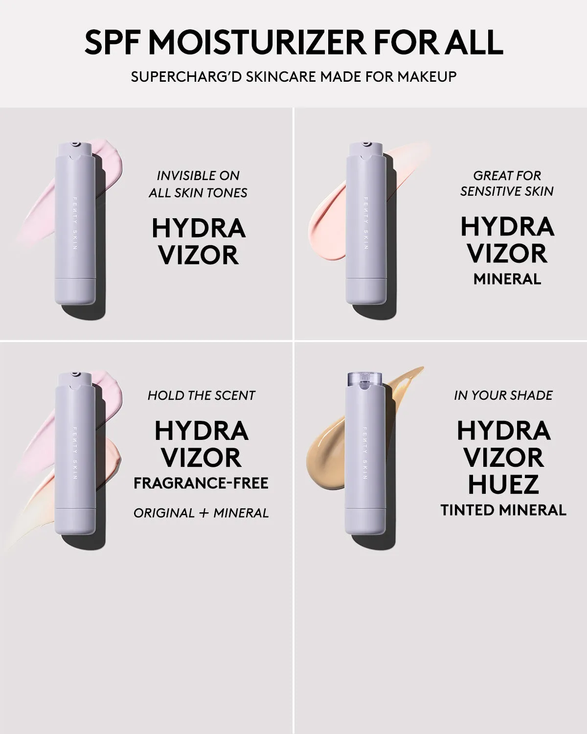 Hydra Vizor Huez Tinted Moisturizer Broad Spectrum Mineral SPF 30 Sunscreen — 3
