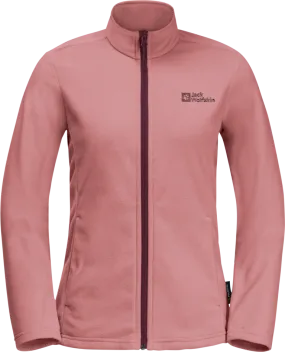 Jack Wolfskin Women&#x27;s Taunus Full Zip Blush Powder | Buy Jack Wolfskin Women&#x27;s Taunus Full Zip Blush Powder here | Outnorth