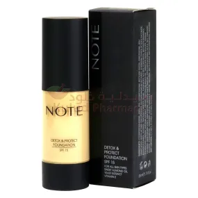 Note Detox And Protect 03 Pump Foundation 35 ML