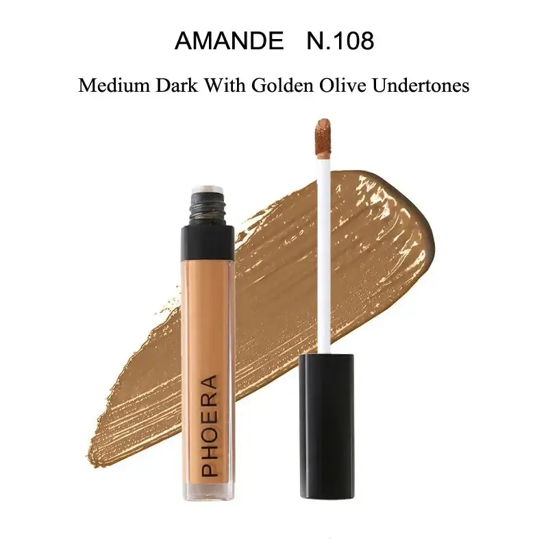 PHOERA Liquid Foundation 30ml - Oil-control Concealer Set