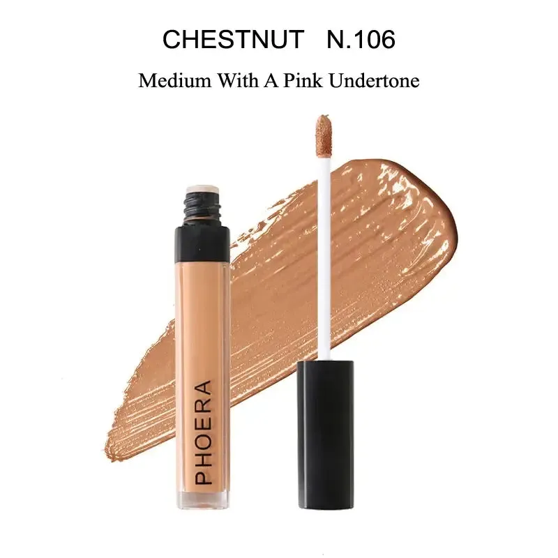 PHOERA Liquid Foundation 30ml - Oil-control Concealer Set