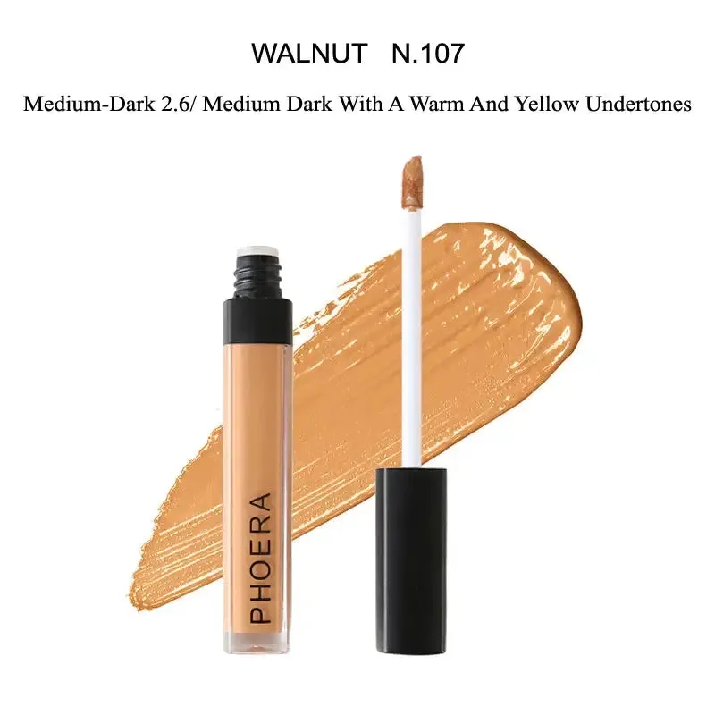 PHOERA Liquid Foundation 30ml - Oil-control Concealer Set