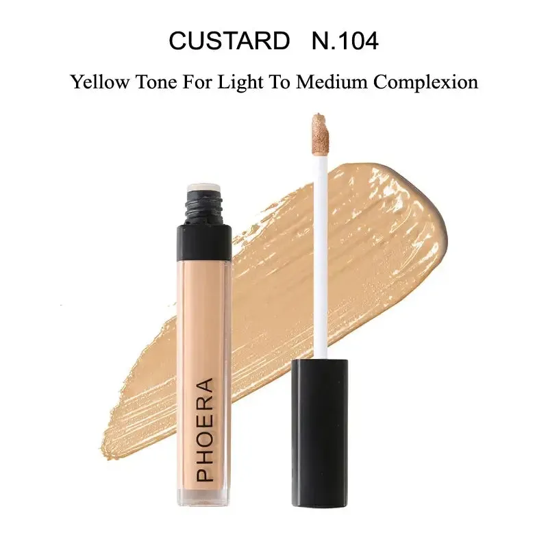 PHOERA Liquid Foundation 30ml - Oil-control Concealer Set
