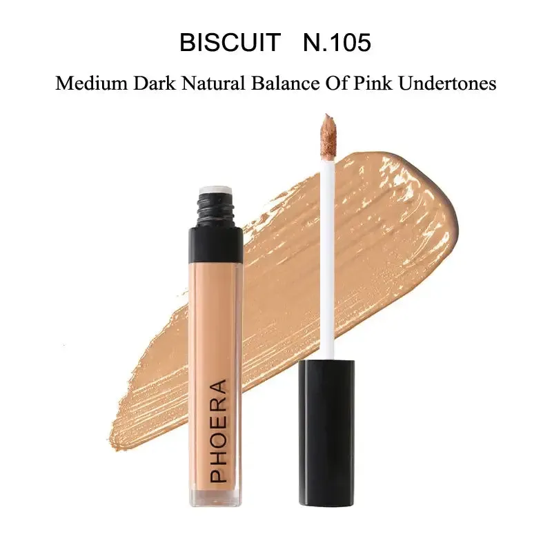 PHOERA Liquid Foundation 30ml - Oil-control Concealer Set
