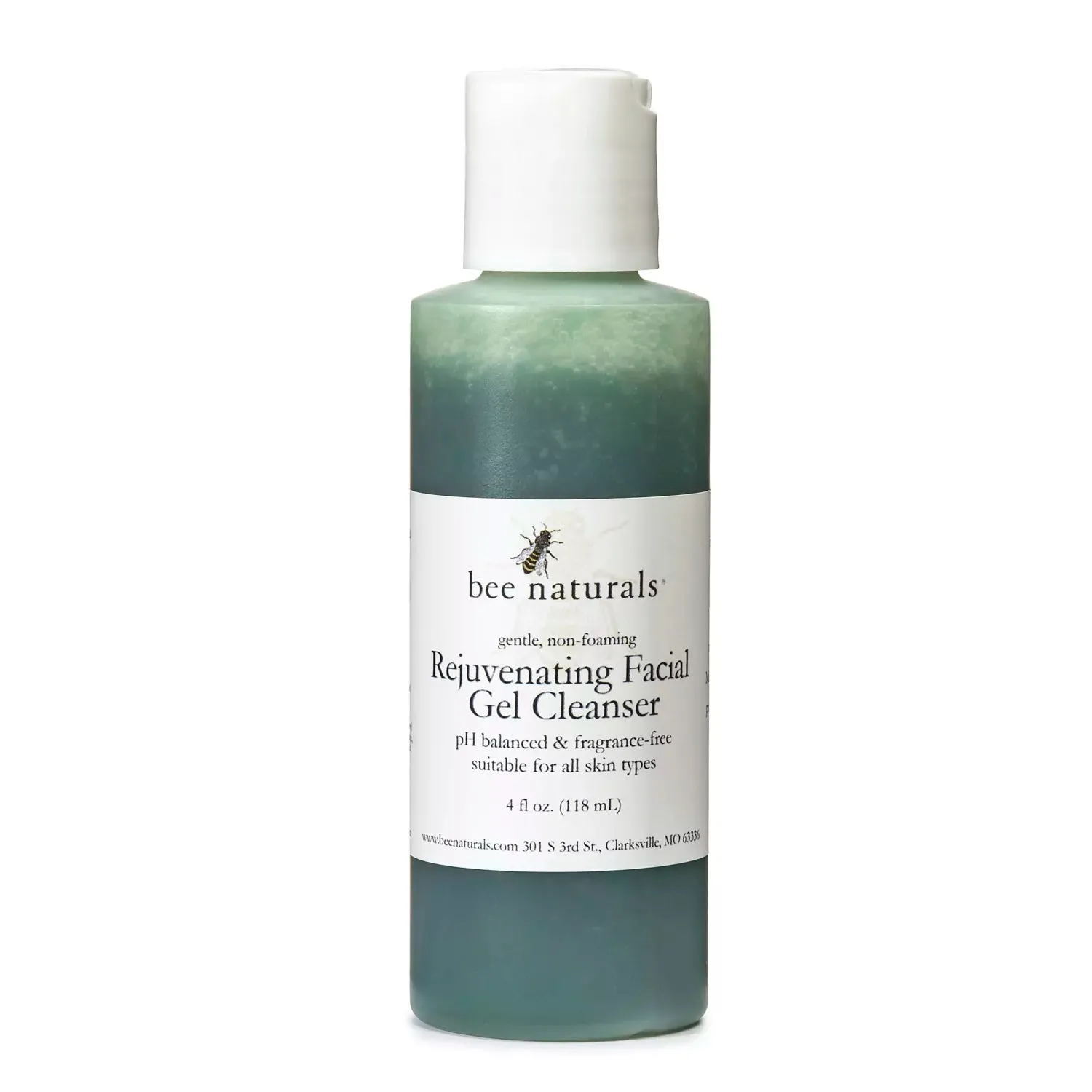 Rejuvenating Gel Cleanser with Fruit Acids | pH-Balanced, Non-Foaming & Fragrance-Free | 4 fl oz