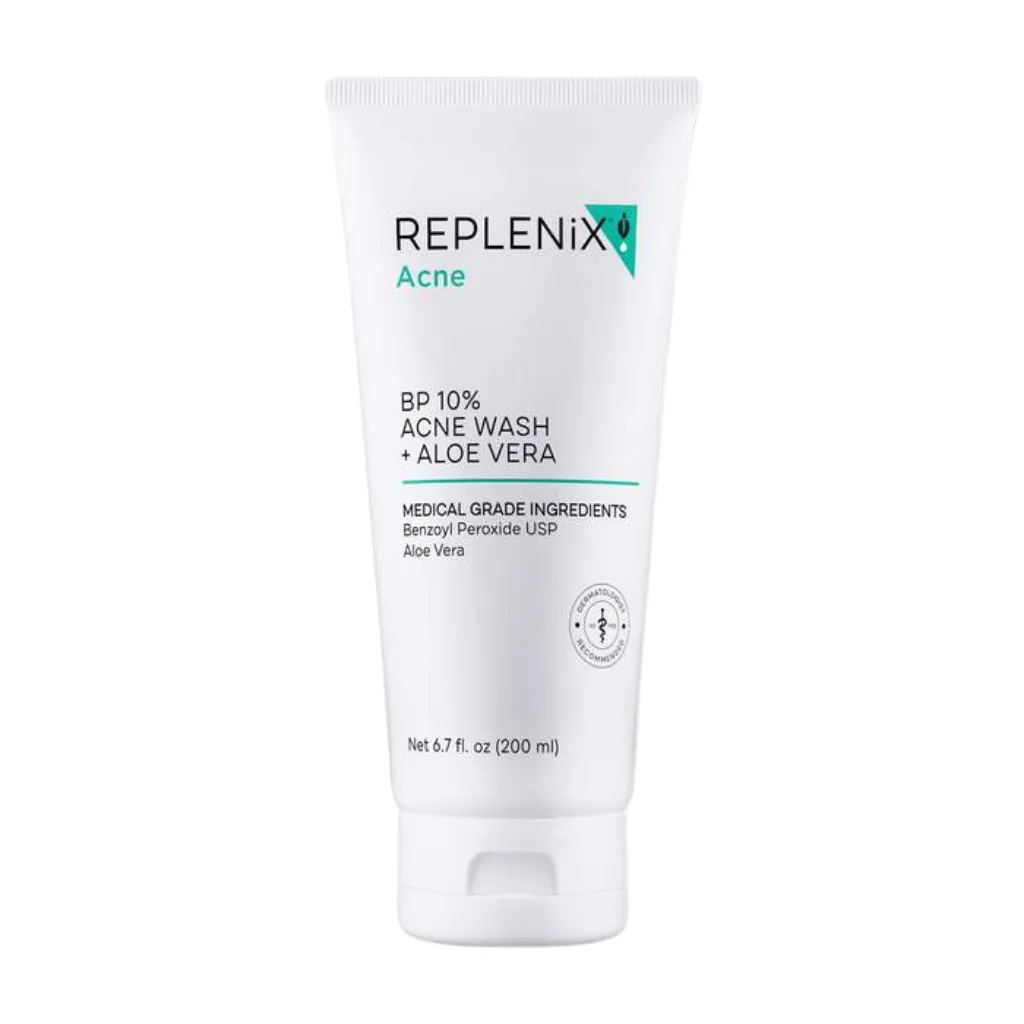 Replenix BP 10% Acne Wash   Aloe Vera