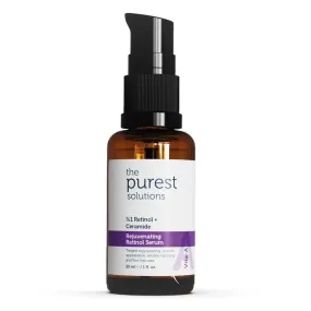 The Purest Solutions 1% Retinol   Ceramide Rejuvenating Retinol Face Serum 30ml
