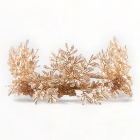 The Tivona Pearl and Crystal Crown Headband