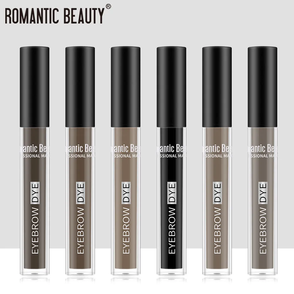 Wholesale double head brow brush long-lasting shaping waterproof sweatproof dye eyebrow balm JDC-MA-JunC001